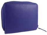 Imperfect Womens Small Compact Purse 7 cards Real Leather RFID