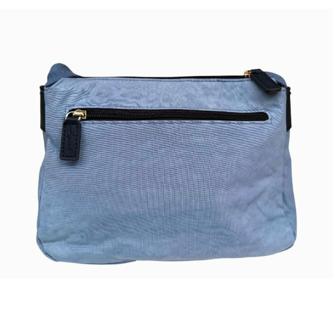 Spirit Cross-body Lightweight Waterproof Bag - Detachable Purse — rear view