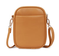 Womens Small Two Section Shoulder Crossbody Bag - Holidays, Everyday, Travel Use, Evenings