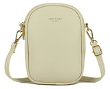 Womens Small Two Section Shoulder Crossbody Bag - Holidays, Everyday, Travel Use, Evenings