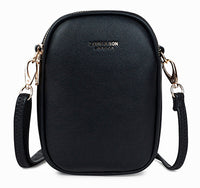 Womens Small Two Section Shoulder Crossbody Bag - Holidays, Everyday, Travel Use, Evenings