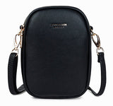Womens Small Two Section Shoulder Crossbody Bag - Holidays, Everyday, Travel Use, Evenings