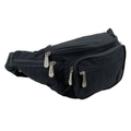 Lorenz Lightweight Bumbag & Waist Pack - 6 Zip Sections, Water Resistant