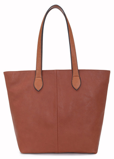 Brown Shoulder Shopping Tote Bag