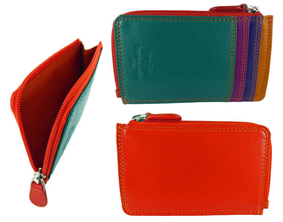 Slim Minimalist Card Holder RFID Wallet - Real Leather