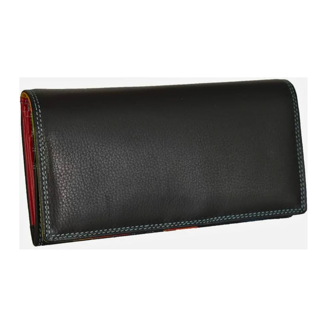 Large Matinee Flap Over Organiser Purse  12 card slots  Boxed Real Leather — view 11