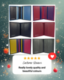 Slim Compact Card Holder Wallet RFID Real Leather