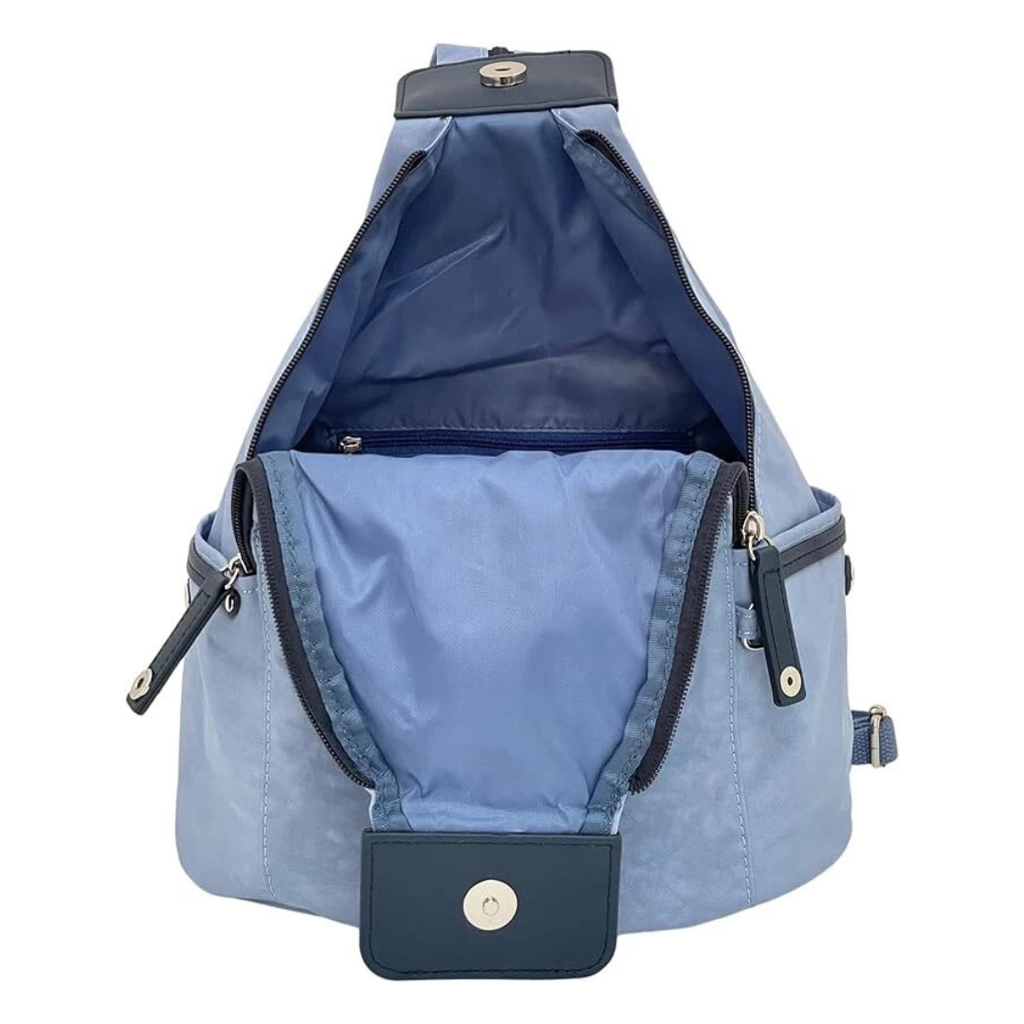 Blue Spirit Backpack Shoulder Bag Lightweight Travel - Holidays, Everyday, Travel, Festivals