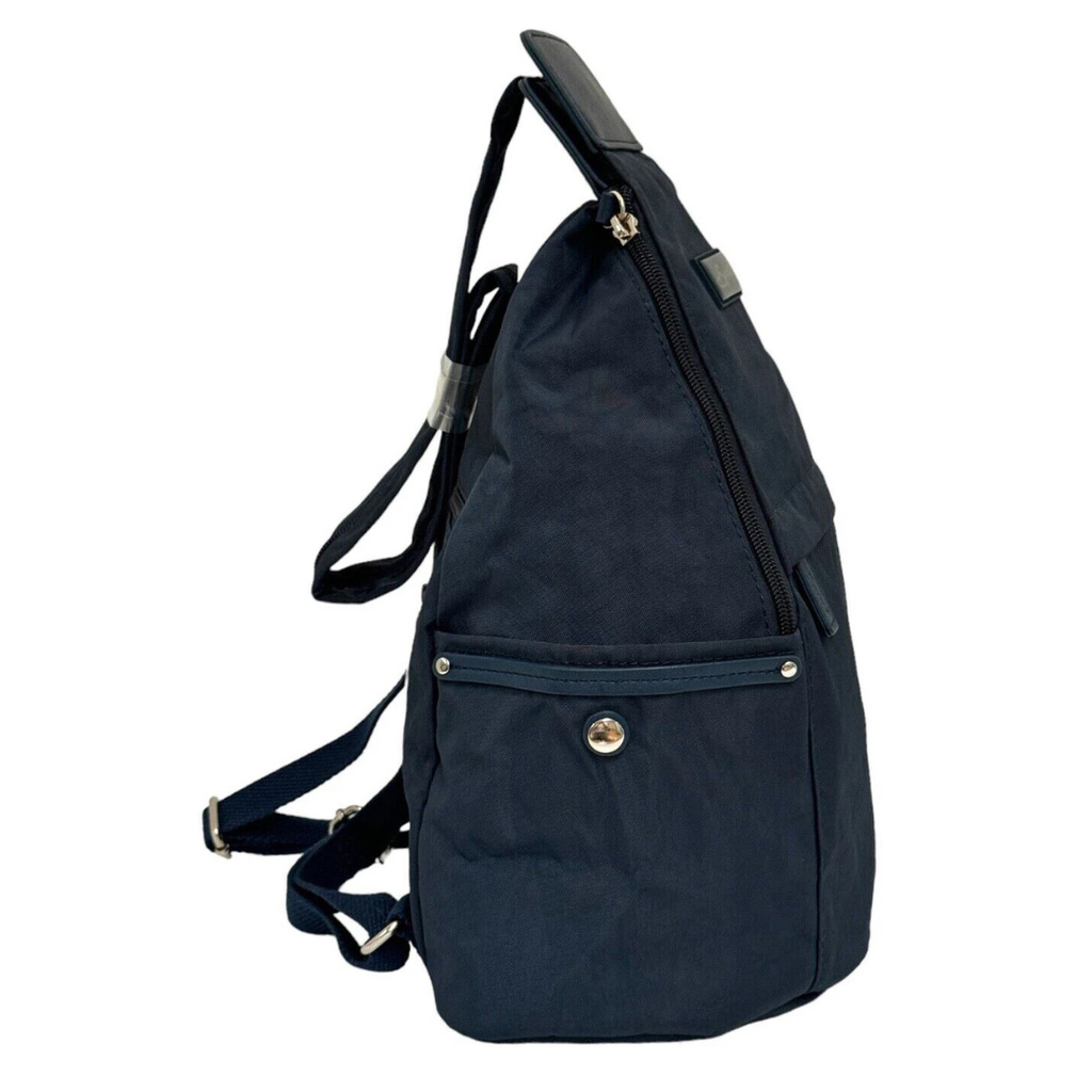 Navy Spirit Backpack Shoulder Bag Lightweight Travel - Holidays, Everyday, Travel, Festivals