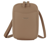 Womens Small Organiser Shoulder Crossbody Phone Bag - Holidays, Everyday, Travel Use