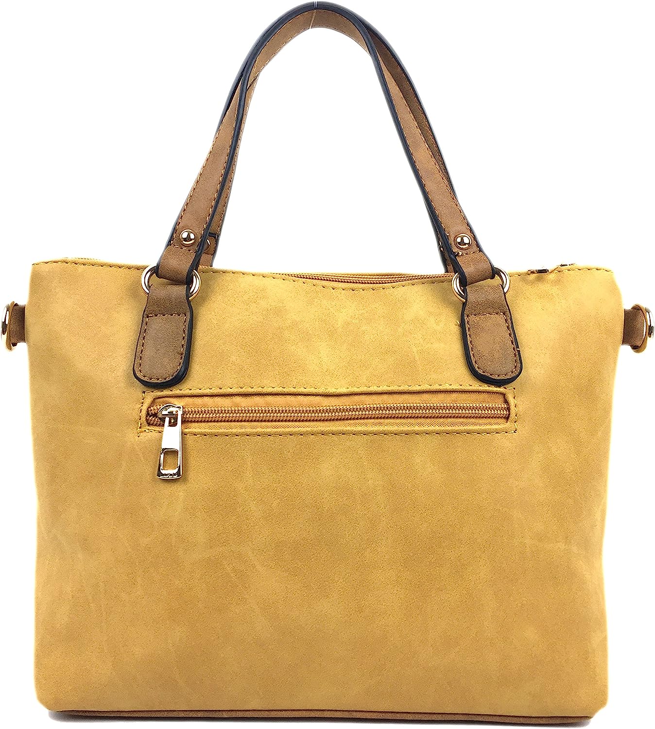 Top Handle Grab Bag with Detachable Adjustable Crossbody Shoulder Strap — view 12