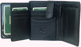 Mens Leather Organiser Wallet with 8 Card Slots Visconti
