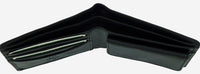Mens Leather Bifold Coin Wallet 2 Notes 4 cards Visconti