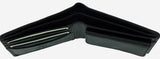 Mens Leather Bifold Coin Wallet 2 Notes 4 cards Visconti