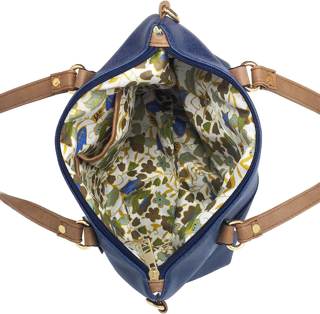 Top Handle Grab Bag with Detachable Adjustable Crossbody Shoulder Strap — view 15