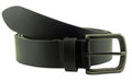 Leather Belt Full Grain Hide - 3XL to 4XL - 38 mm (1 1/2") wide — Black 44" - 48"