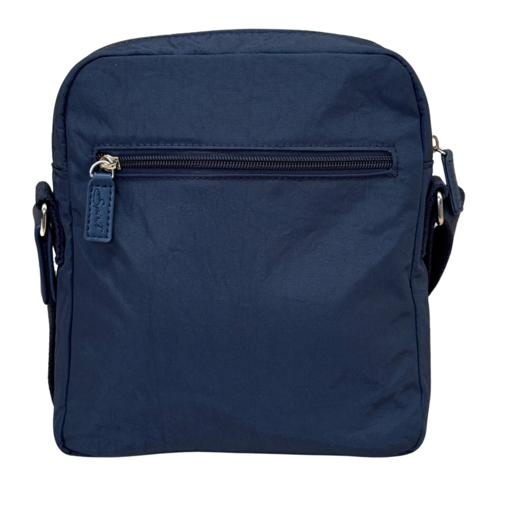 Navy Spirit Three Section Crossbody Bag Lightweight Bag
