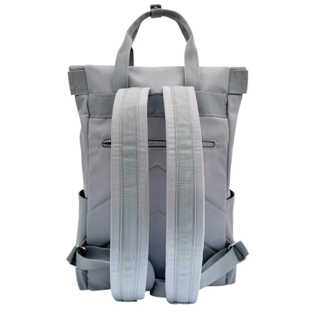 Grey Spirit Eco Roll Top Backpack Large Lightweight  - Holidays, Everyday, Travel, Festivals