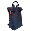 Spirit Eco Roll Top Backpack Large Lightweight  - Holidays, Everyday, Travel, Festivals — Navy