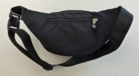 Womens Mens Bumbag Waist Hip Bag 5 Zip Lightweight Travel Nylon - Holidays, Everyday, Travel Use, Festivals