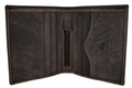 Slim Wallet 6 Card slots  Visconti 705 Hunter Real Leather — Oil Brown