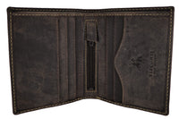 Slim Wallet 6 Card slots  Visconti 705 Hunter Real Leather