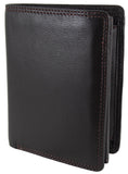 Mens Leather Organiser Wallet with 8 Card Slots Visconti