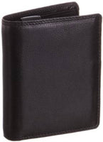 Mens Leather Organiser Wallet with 8 Card Slots Visconti