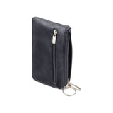 Leather Card, Coin, Keys Zip Purse