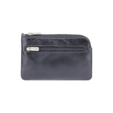 Leather Card, Coin, Keys Zip Purse