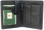 Mens Leather Organiser Wallet with 8 Card Slots Visconti