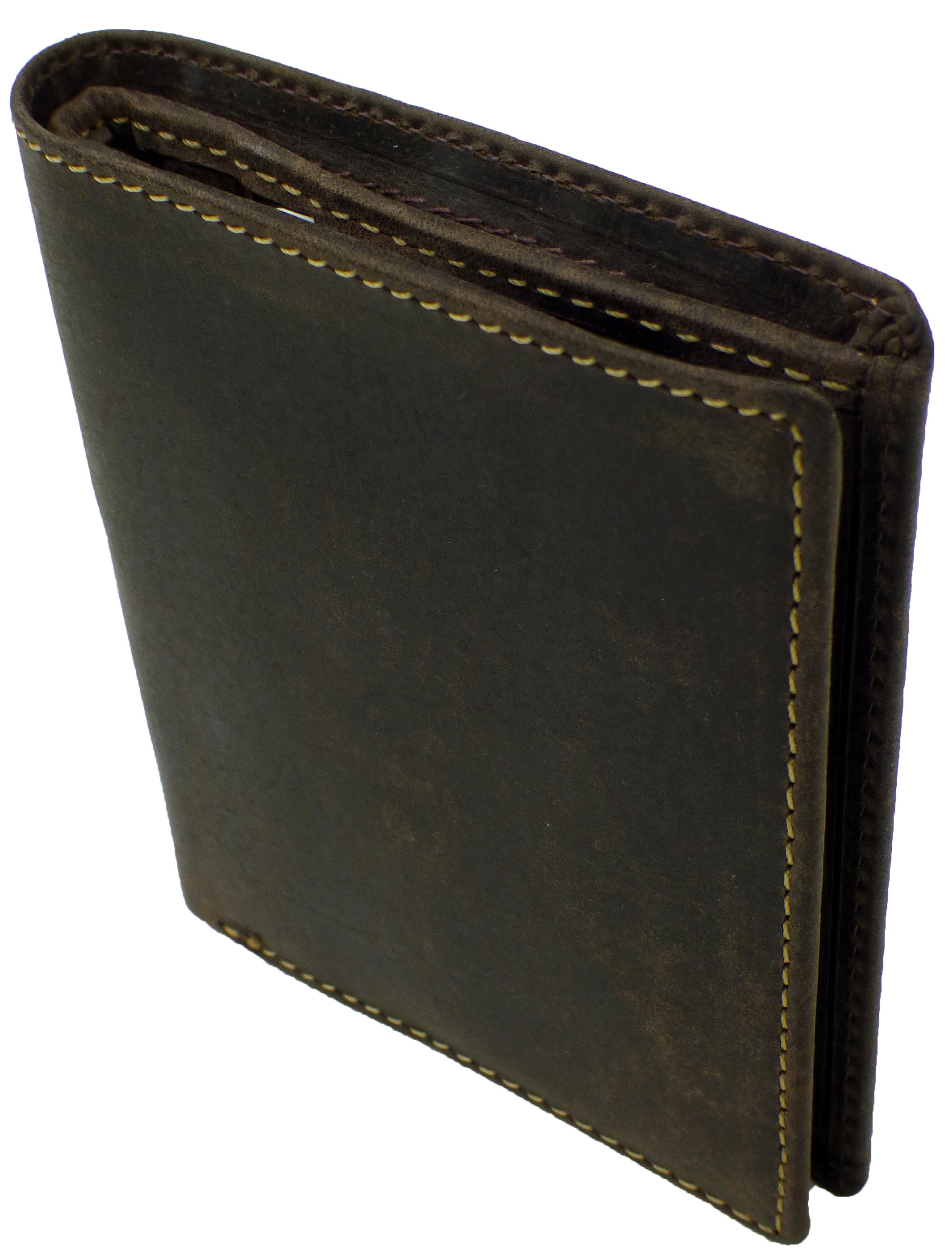 Slim Wallet 6 Card slots  Visconti 705 Hunter Real Leather — detail view