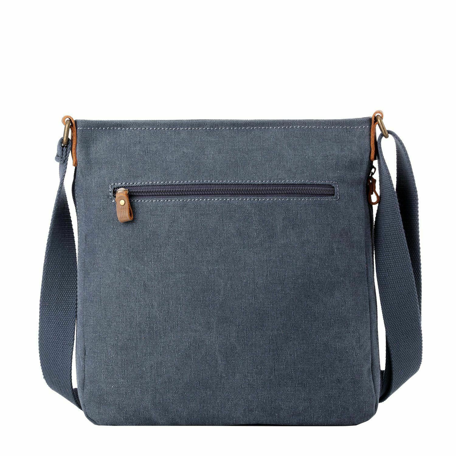 Troop London Strong Canvas Cross Body Bag - Large Size — lifestyle view