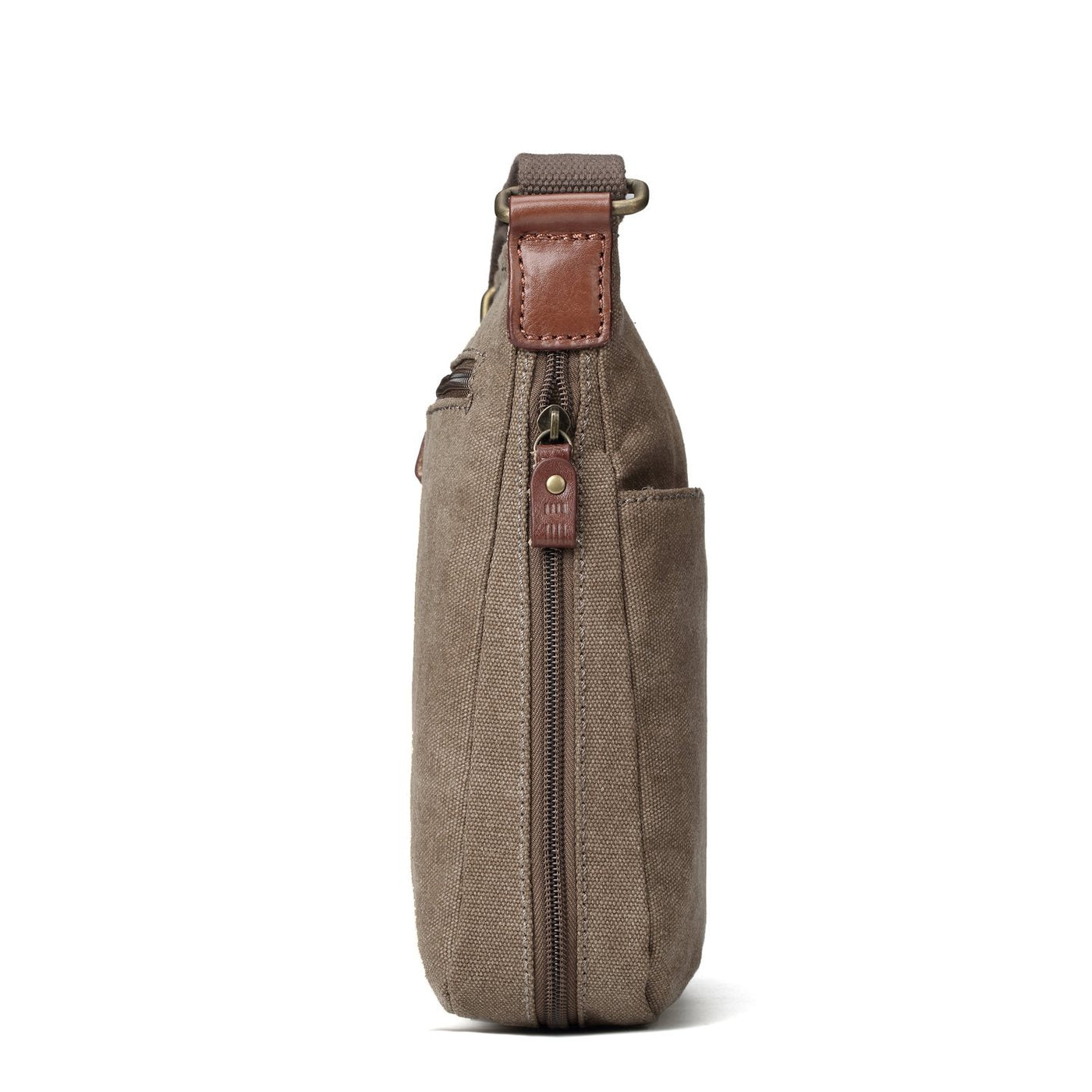 Troop London Strong Canvas Cross Body Bag Medium Size — detail view