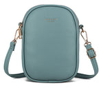 Womens Small Two Section Shoulder Crossbody Bag - Holidays, Everyday, Travel Use, Evenings