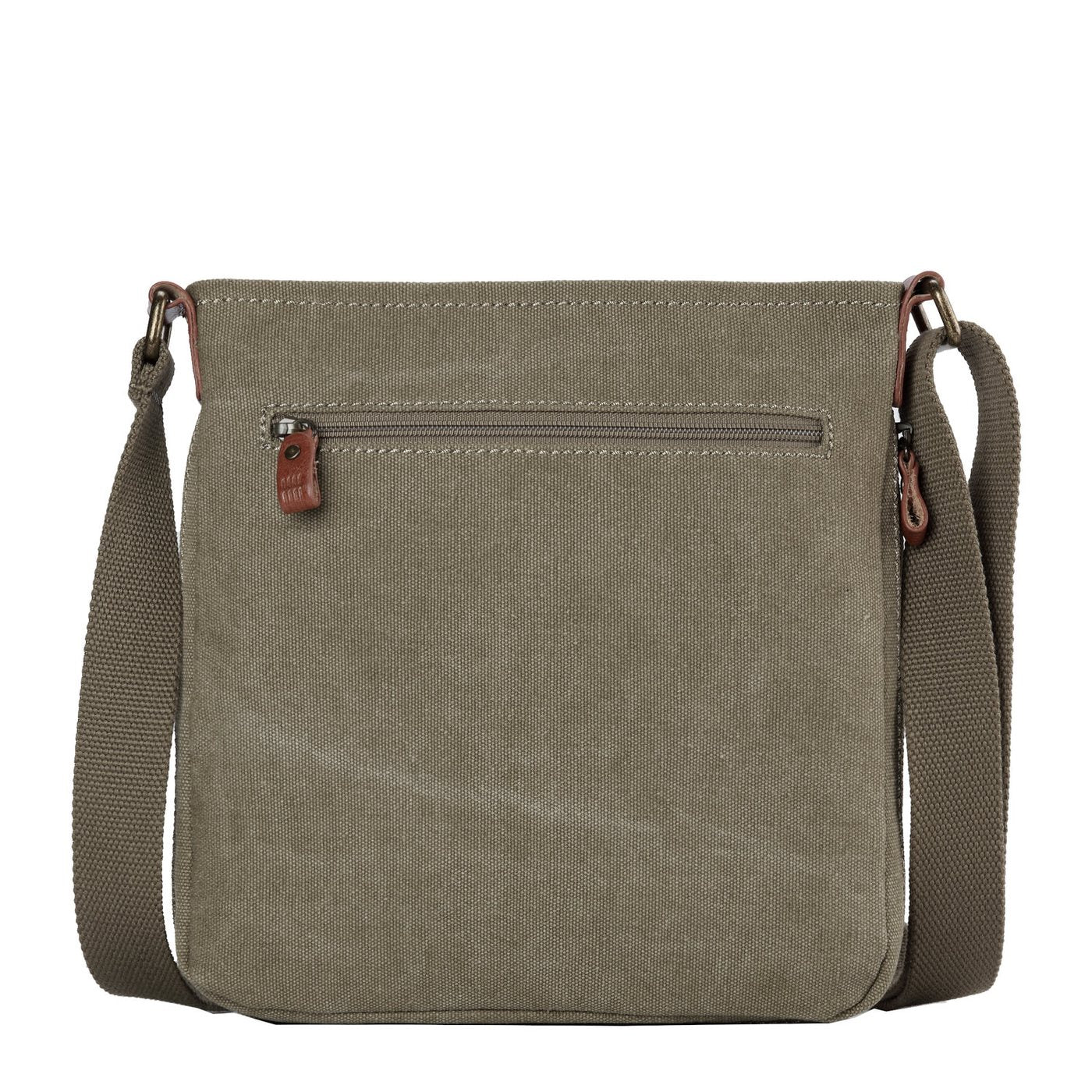 Troop London Strong Canvas Cross Body Bag Medium Size — interior view