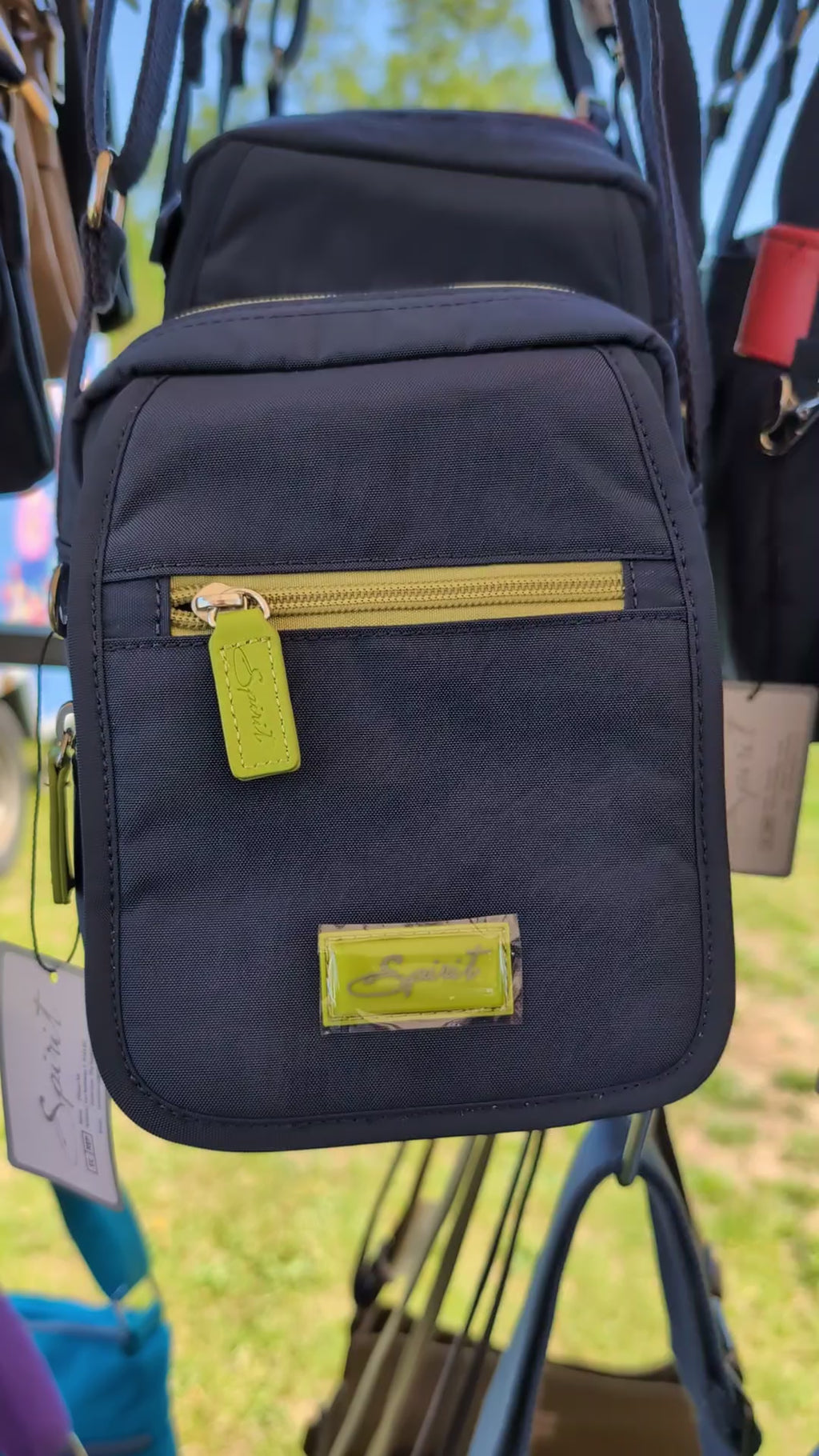 Spirit Small Cross-body Organiser Bag - Lightweight & Water Resistant