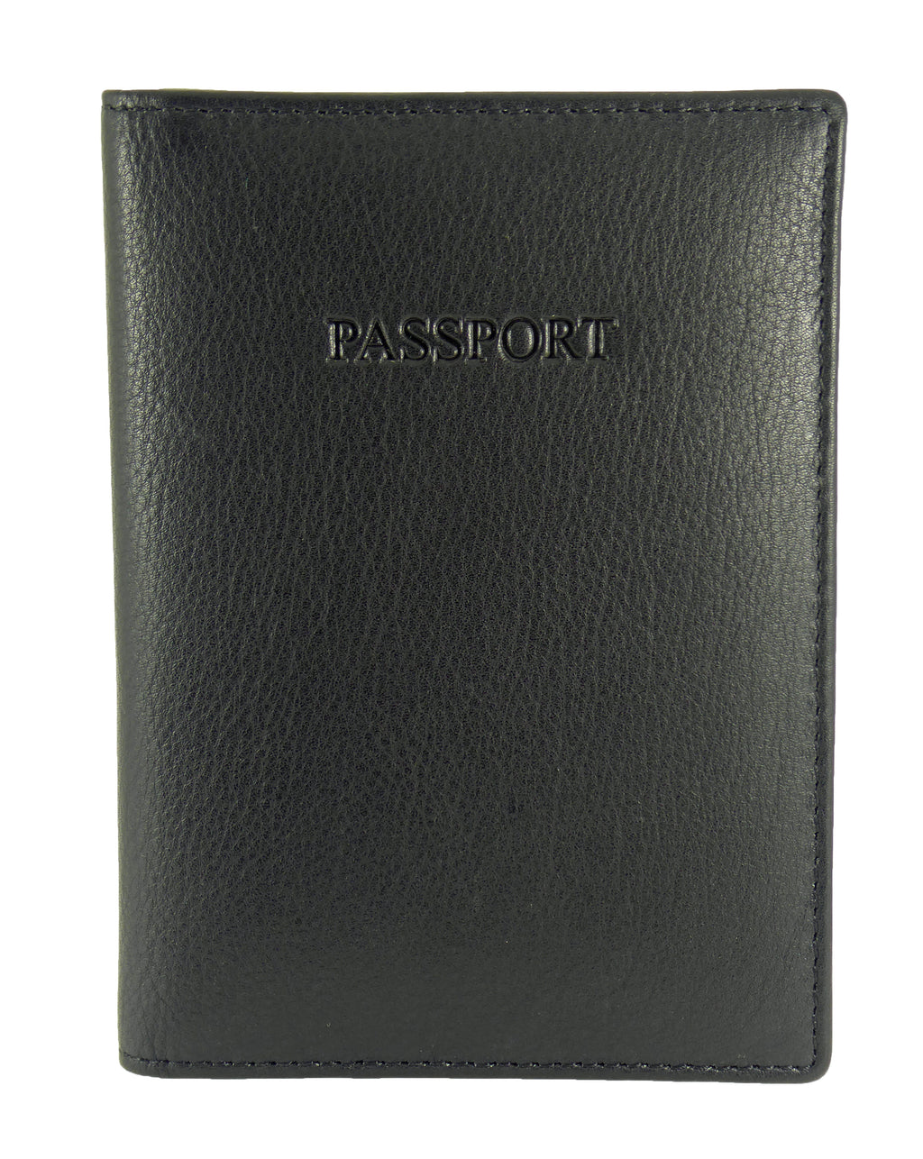 Passport Holder Card Slots - Premium Real Leather - Boxed Visconti — interior view