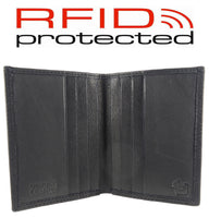 Leather Slim Pocket Credit Card Note Holder