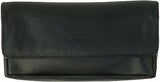 Real Leather Tobacco Pouch Case with Rubberised Lining