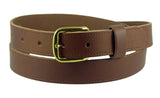 1" Wide Leather Belt Tan