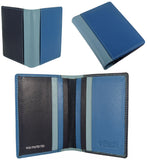 Leather Slim Compact Credit Card Holder Wallet RFID - 6 colours