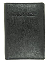 Real Leather RFID Travel Passport Holder Protector Cover Wallet