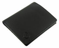 Mens Leather Bi Fold Leather Wallet 3 Cards RFID 2 Colours Mala