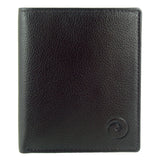 Mens Leather Bi Fold Leather Wallet 3 Cards RFID 2 Colours Mala