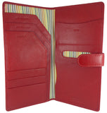 Real Leather Travel Wallet Passport Holder Organiser