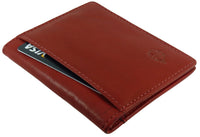 Compact Leather RFID 8 Card Holder