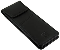 Leather Narrow Width Reading Glasses Case Magnetic Fastener