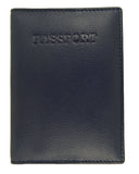 Real Leather RFID Travel Passport Holder Protector Cover Wallet