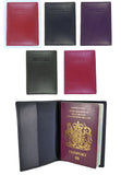 Real Leather RFID Travel Passport Holder Protector Cover Wallet